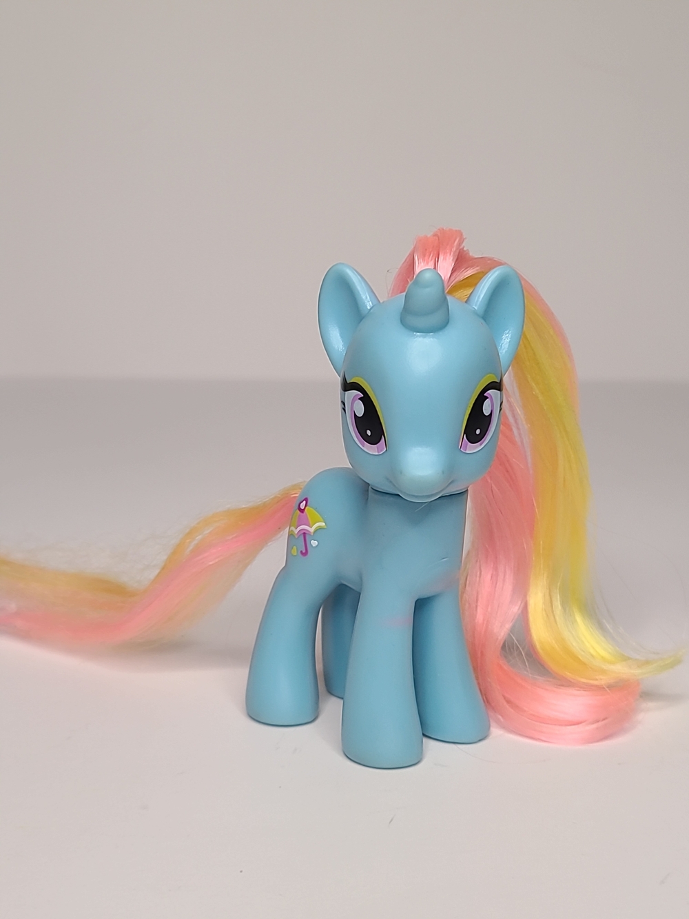 My Little Pony G4 Dewdrop Dazzle Brushable 3” Hasbro 2010 Friendship is Magic